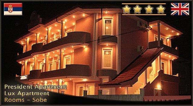 Hotel Vila Mitic Luxx Spa Centar レスコヴァツ エクステリア 写真